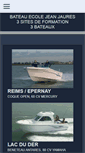 Mobile Screenshot of bateauecolereims.fr